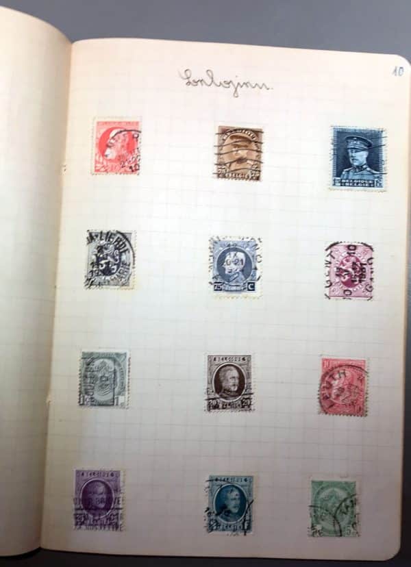 Alte Briefmarken Europa ca. 1910