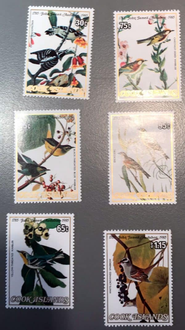 Cook Islands Diverse Briefmarken gestempelt und ungestempelt