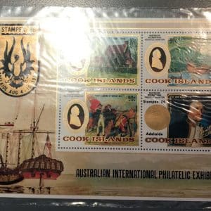Cook Islands Diverse Briefmarken gestempelt und ungestempelt