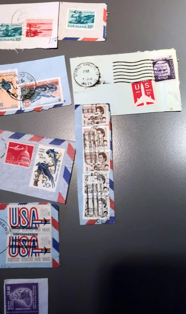 Weltweit Diverse Briefmarken gestempelt
