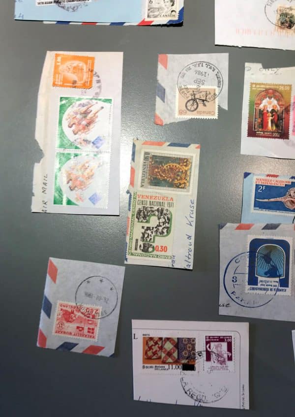 Weltweit Diverse Briefmarken gestempelt