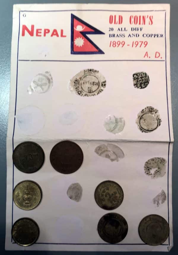 Nepal Alte Münzen 1899-1979