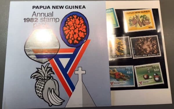 Papua Neu Guinea Briefmarken Jahrespaket 1982