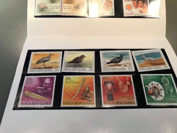 Papua Neuguinea Briefmarken Jahrespaket 1990