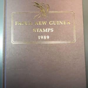 Papua Neu Guinea Briefmarken Jahrbuch 1989
