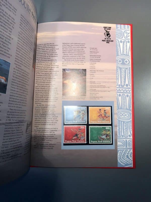 Papua Neu Guinea Briefmarken Jahrbuch 1991