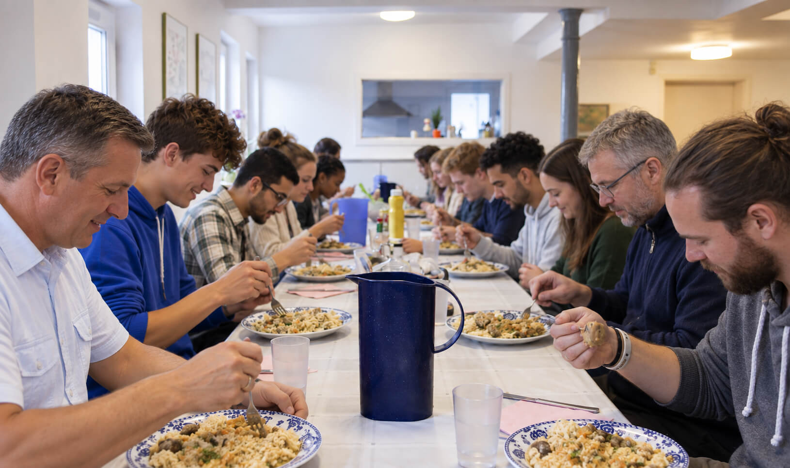 Casa Bet-EL - Beim Essen - Mit KI generiert.jpg